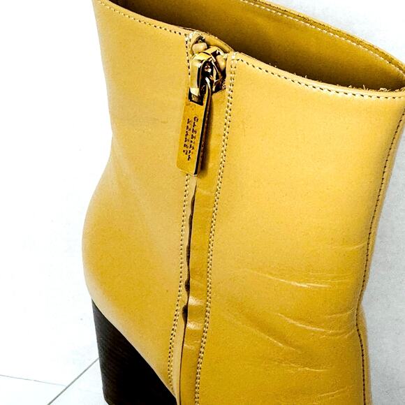 Gabriela Hearst Rio Tan Leather Ankle Boots Women’s Size 37 - Picture 5 of 9